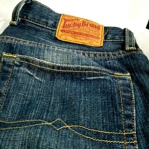 Men's Lucky Brand Dark Wash Jeans (34×34)